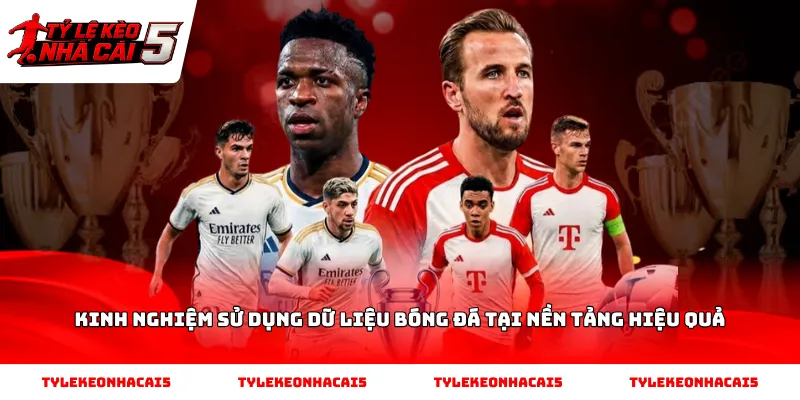 Kinh nghiệm sử dụng dữ liệu bóng đá tại nền tảng hiệu quả
